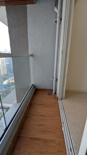 Balcony in 3 BHK Apartment at Ekta Tripolis, Goregaon West – for Rent
