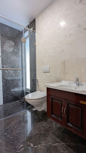 Bathroom in 3 BHK Apartment at Ekta Tripolis, Goregaon West – for Rent