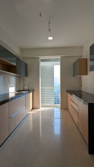 Kitchen in 3 BHK Apartment at Ekta Tripolis, Goregaon West – for Rent