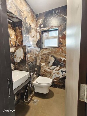 Bathroom in 1 BHK Apartment at United Prabhu Plaza, Malad West – for Sale