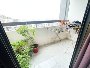 Balcony in 3 BHK Apartment at Nana Chiloda – for Sale