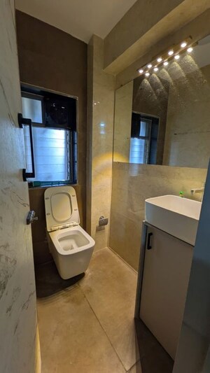 Bathroom in  Office Space at Oberoi Garden Estates, Powai – for Rent