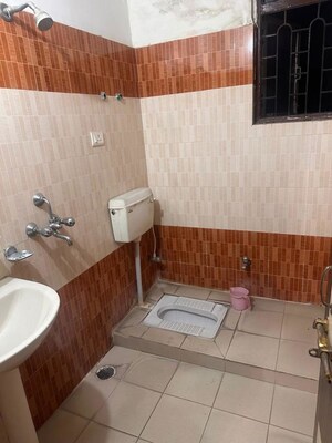 Bathroom in 3 BHK Apartment at Dujra – for Rent