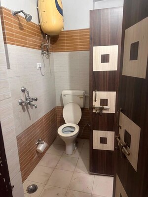 Bathroom in 3 BHK Apartment at Dujra – for Rent