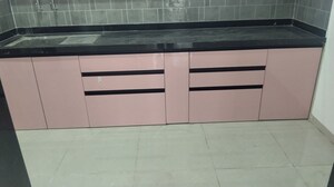 Kitchen in 3 BHK Apartment at Pristine Allure, Kharadi – for Rent