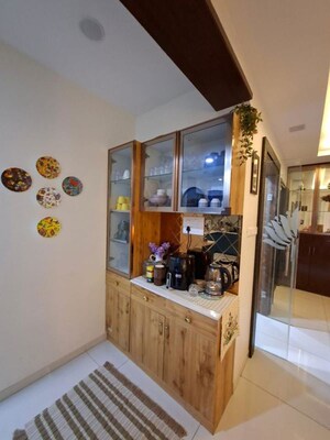 Living Room in 3 BHK Apartment at Rajapushpa Provincia, Narsingi – for Rent