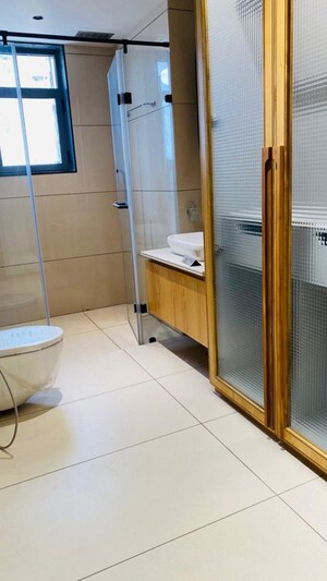 Washroom in 4 BHK Apartment at Vihav Keystone Skyvillas, New Alkapuri – for Sale