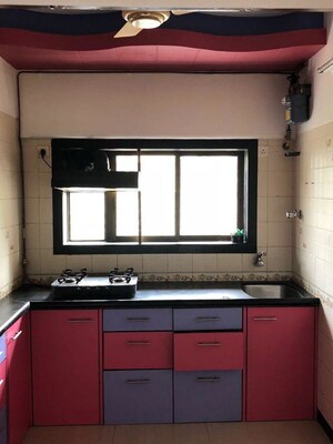 Kitchen in 2 BHK Apartment at GHP Crystal Court, Powai – for Rent