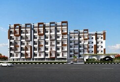 3 BHK + Prayer Room Apartment For Sale in Abhyudaya Nagar