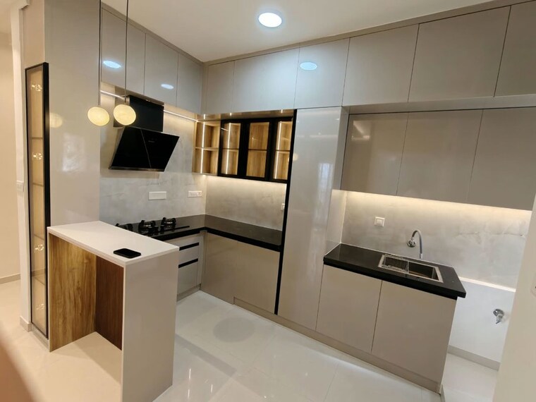 Kitchen, adarsh-greens 2 Bedroom 1100 Sq.Ft. Apartment In Kogilu Bangalore 10626854