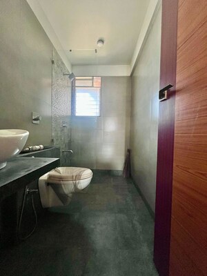 Bathroom in 3 BHK Apartment at Paradise Lifespaces Sai World City, New Panvel – for Sale