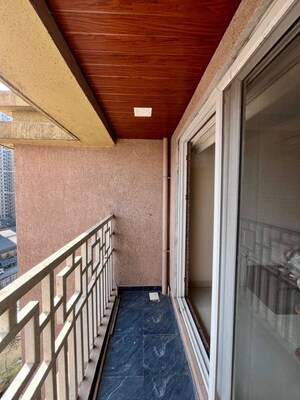 Balcony in 3 BHK Apartment at Paradise Lifespaces Sai World City, New Panvel – for Sale