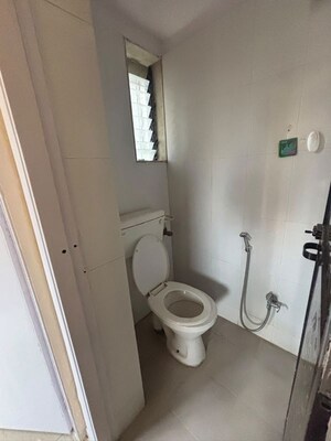 Bathroom in 1 BHK Apartment at Silver Woods, Kasarvadavali – for Rent