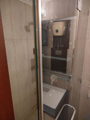 Bathroom in 3 BHK Apartment at Suncity Essel Tower, Sector 28 – for Rent