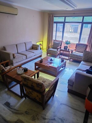 Living Room in 3 BHK Apartment at Suncity Essel Tower, Sector 28 – for Rent