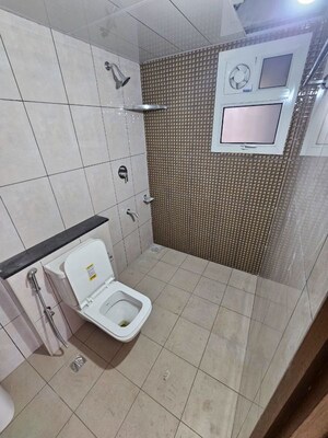 Bathroom in 2 BHK Apartment at Adarsh Greens, Kogilu – for Rent