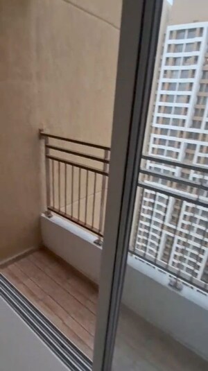Balcony in 1 BHK Apartment at JP North Aviva, Mira Road – for Rent