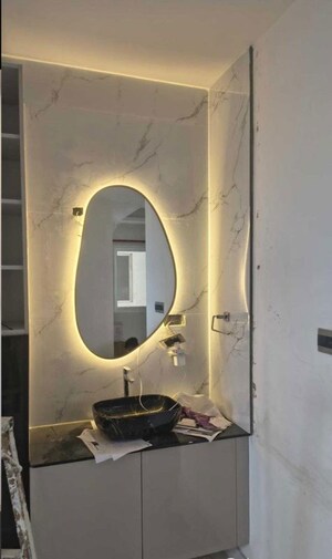 Bathroom in 3 BHK Apartment at Candeur Crescent, Serilingampally – for Rent