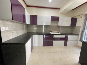 Kitchen in 2.5 BHK Apartment at Oberoi Realty Woods, Goregaon East – for Rent
