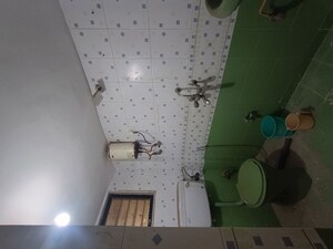 Bathroom in 1.5 BHK Apartment at Akul Apartments, Kopar Khairane – for Rent