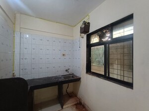 Kitchen in 1.5 BHK Apartment at Akul Apartments, Kopar Khairane – for Rent