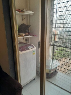 Bathroom in 1 BHK Apartment at Rosa Classique, Kasarvadavali – for Rent