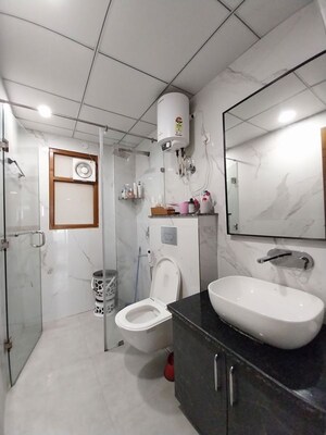 Bathroom in 3 BHK Builder Floor at Sector 23 – for Rent