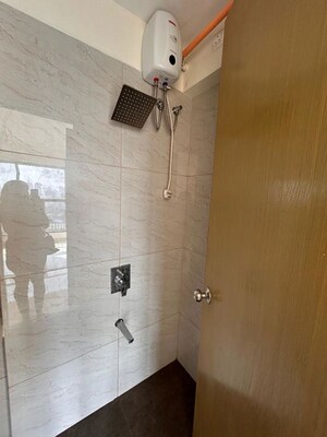 Bathroom in 2 BHK Apartment at Chandak 34 Park Estate, Goregaon West – for Rent