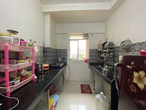 Kitchen in 1 BHK Apartment at Lodha Amara, Kolshet Road – for Rent