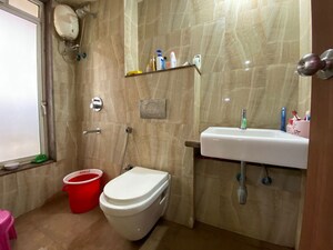 Bathroom in 1 BHK Apartment at Lodha Amara, Kolshet Road – for Rent