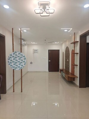 Building Lobby in 3 BHK Apartment at Praneeth Pranav Solitaire, Bachupally – for Rent