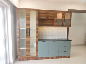 Kitchen in 3 BHK Apartment at Praneeth Pranav Solitaire, Bachupally – for Rent