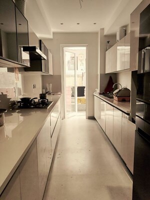 Kitchen in 3 BHK Builder Floor at Sector 23 – for Rent