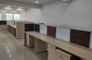 Kitchen in  Office Space at Kamala Mill – for Rent