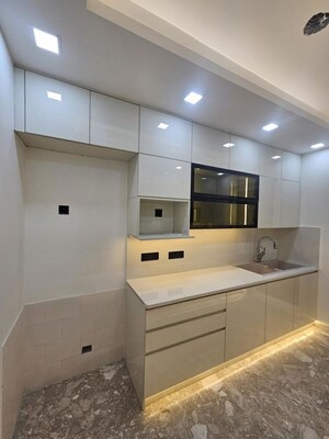 Kitchen in 3 BHK Builder Floor at Smart World Orchard, Sector 61 – for Rent