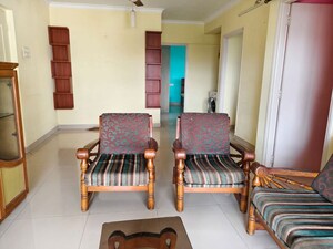 Living Room in 2 BHK Apartment at Powai Cosmopolitan CHS, Powai – for Rent