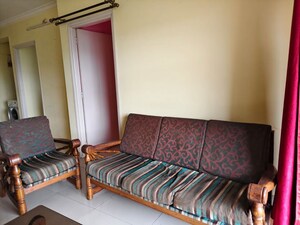 Living Room in 2 BHK Apartment at Powai Cosmopolitan CHS, Powai – for Rent