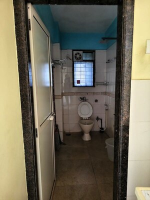 Bathroom in 2 BHK Apartment at Powai Cosmopolitan CHS, Powai – for Rent
