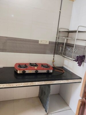 Furnished Amenities in 1 BHK Apartment at Krishna Enclave, Ghansoli – for Rent