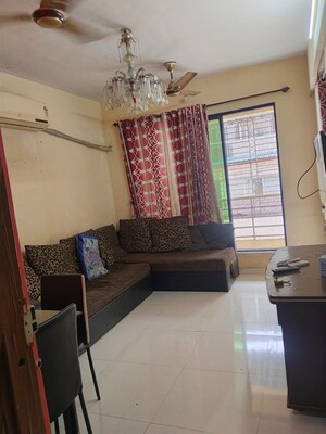 Hall in 1 BHK Apartment at Krishna Enclave, Ghansoli – for Rent