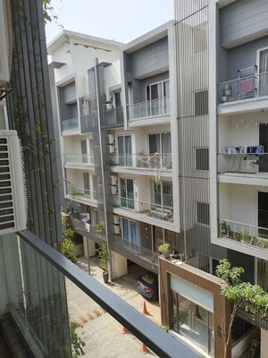 Balcony in 3.5 BHK Apartment at M3M Soulitude, Sector 89 – for Rent