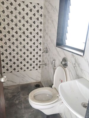 Bathroom in 2 BHK Apartment at UK Iridium, Kandivali East – for Rent