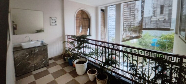 Balcony, ats-kocoon 1.5 Bedroom 1000 Sq.Ft. Builder Floor In Sector 109 Gurgaon 10627104