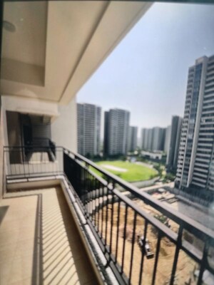 Balcony in 1.5 BHK Builder Floor at ATS Kocoon, Sector 109 – for Rent