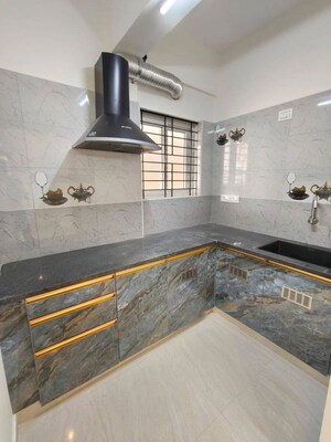 Kitchen in  Builder Floor at New Thippasandra – for Rent