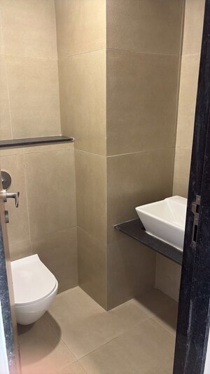 Bathroom in Studio Apartment at Vilas Javdekar Indilife, Wakad – for Rent