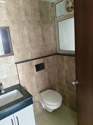 Bathroom in 3 BHK Apartment at Godrej Meridien, Sector 106 – for Rent