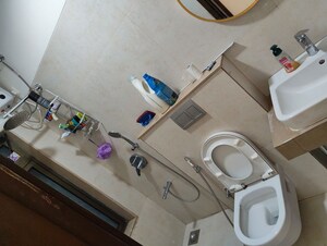 Washroom in 2 BHK Apartment at K Raheja Ascencio, Chandivali – for Rent