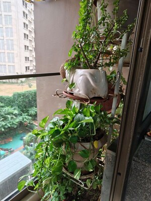 Balcony in 2 BHK Apartment at K Raheja Ascencio, Chandivali – for Rent