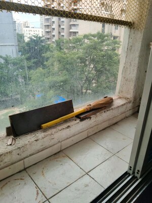 Balcony in 2 BHK Apartment at Cosmos 27 Gbr, Kasarvadavali – for Rent
